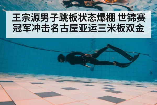 王宗源男子跳板状态爆棚 世锦赛冠军冲击名古屋亚运三米板双金
